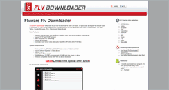 Desktop Screenshot of flv-downloader.com